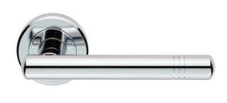 ZIN3116PC - Carlisle Brass Serozzetta 'Atalaya' Lever on Round Rose Polished Chrome