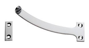 DK7CP - Carlisle Brass Quadrant Arm Casement Stay 150mm Polished Chrome
