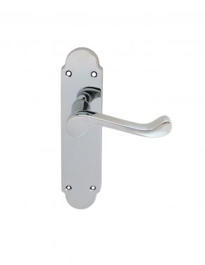 Click Here To Enlarge This Photo Of DL167CP - Carlisle Brass 'Oakley' Lever Latch Furniture Polished Chrome