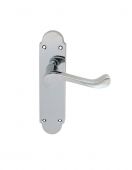 DL167CP - Carlisle Brass 'Oakley' Lever Latch Furniture Polished Chrome