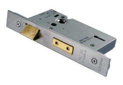 LSS5325SSS - Carlisle Brass Eurospec Easi-T 3 Lever Security Sashlock 64mm Satin Stainless Steel