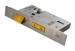 LSS5525SSS - Carlisle Brass Eurospec Easi-T 5 Lever Security Sashlock 64mm Satin Stainless Steel