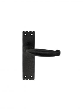 Click Here To Enlarge This Photo Of LF5508 - Carlisle Brass Ludlow Foundries Slimline V Lever Latch Furniture Black Antique