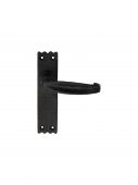 LF5508 - Carlisle Brass Ludlow Foundries Slimline V Lever Latch Furniture Black Antique