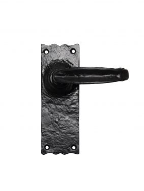 Click Here To Enlarge This Photo Of LF5517 - Carlisle Brass Ludlow Foundries Traditional V Lever Latch Furniture Black Antique