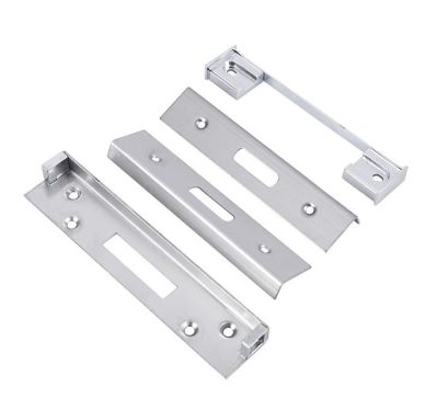 Click Here To Enlarge This Photo Of ARB5205SSS - Carlisle Brass Eurospec Easi-T Rebate Set (Deadlock) to suit British Standard 5 Lever Lock 13mm Satin Stainless Steel