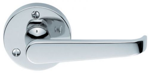 Click Here To Enlarge This Photo Of M32CP - Carlisle Brass Victorian Lever on Round Rose Polished Chrome