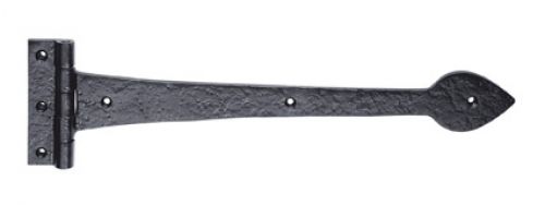 Click Here To Enlarge This Photo Of LF5515 - Carlisle Brass Ludlow Foundries Tee Hinges 275mm Black Antique