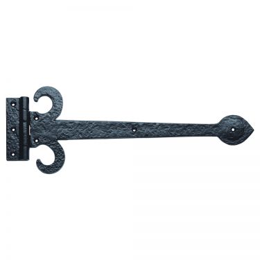 Click Here To Enlarge This Photo Of LF5519A - Carlisle Brass Ludlow Foundries Sword Hinges 305mm Black Antique