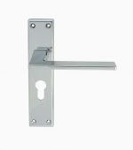 SZM034YCP - Carlisle Brass Serozzetta Zone Euro Profile Lock Furniture (47.5mm c/c) Polished Chrome