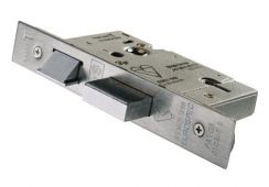 LSB5530SSS - Carlisle Brass Eurospec Easi-T British Standard 5 Lever Sashlock 76mm Satin Stainless Steel