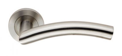 Click Here To Enlarge This Photo Of SWL1196SSS - Carlisle Brass Eurospec 'Dresda' Designer Lever on Round Rose (G304) Satin Stainless Steel