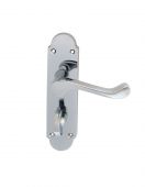 DL168WCCP - Carlisle Brass 'Oakley' Lever Bathroom Furniture Polished Chrome