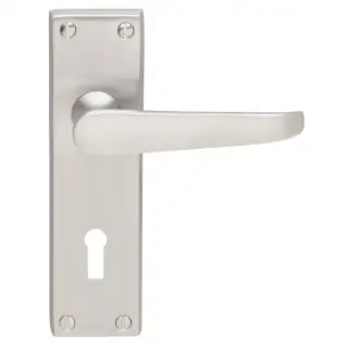 M30SC - Carlisle Brass Victorian Lever Lock Furniture Satin Chrome