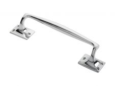 AA92CP - Carlisle Brass Pull Handle (Pub Style) 250mm Polished Chrome