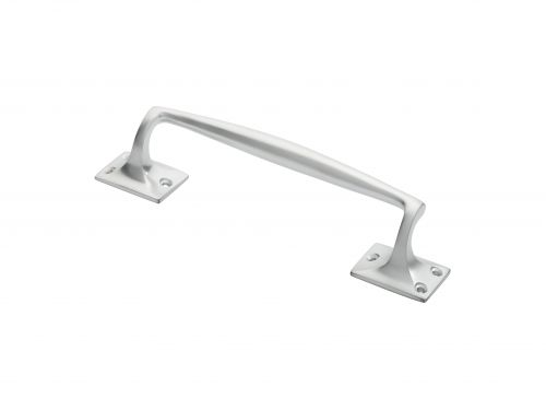 Click Here To Enlarge This Photo Of AA92SC - Carlisle Brass Pull Handle (Pub Style) 250mm Satin Chrome