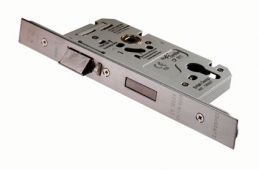 DLS7260ESCSSS - Carlisle Brass Eurospec Din Euro Escape Lock 60mm - (72mm c/c) Satin Stainless Steel