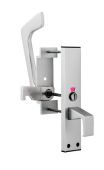 EST9625SAA - Carlisle Brass Eurospec Disabled Toilet Handle Set Satin Anodised Aluminium