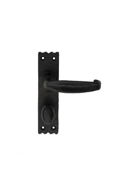 Click Here To Enlarge This Photo Of LF5509 - Carlisle Brass Ludlow Foundries Slimline V Lever Bathroom Furniture Black Antique