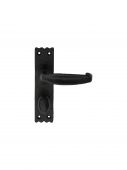 LF5509 - Carlisle Brass Ludlow Foundries Slimline V Lever Bathroom Furniture Black Antique