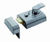 RCN8260PC - Carlisle Brass Eurospec Rim Cylinder Nightlatch 60mm c/w Cylinder Polished Chrome