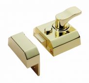 RCN8340EB - Carlisle Brass Eurospec Rim Cylinder Deadlocking Nightlatch 40mm c/w Cylinder Electro Brass
