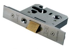 MCN5025SSS - Carlisle Brass Eurospec Easi-T Mortice Cylinder Nightlatch [CE] - Lockcase Only 68mm Satin Stainless Steel