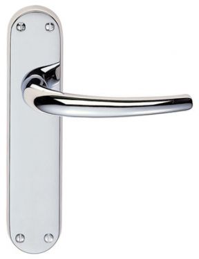 Click Here To Enlarge This Photo Of EL32CP - Carlisle Brass Manital 'Lilla' Latch Lever Handles Polished Chrome