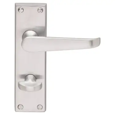 Click Here To Enlarge This Photo Of M30WCSC - Carlisle Brass Victorian Lever Bathroom Furniture Satin Chrome