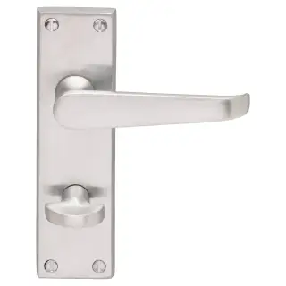 M30WCSC - Carlisle Brass Victorian Lever Bathroom Furniture Satin Chrome