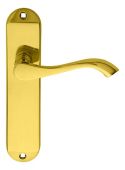DL181 - Carlisle Brass 'Andros' Lever Latch Furniture Polished Brass