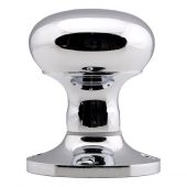 M35USCP - Carlisle Brass Manital Victorian Mushroom Mortice Knob Set (Unsprung) Polished Chrome