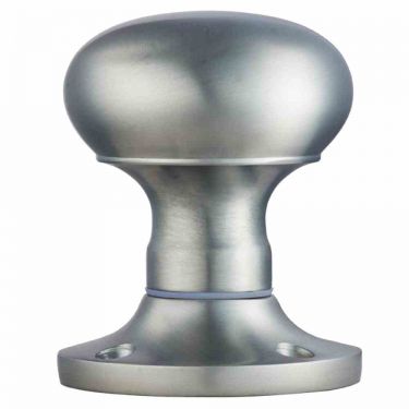 Click Here To Enlarge This Photo Of M35USSC - Carlisle Brass Manital Victorian Mushroom Mortice Knob Set (Unsprung) Satin Chrome