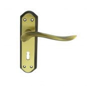 DL450FB - Carlisle Brass 'Lytham' Lever Lock Furniture Florentine Bronze