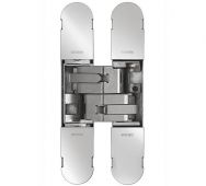 CI001130NIK00 - Carlisle Brass CEAM 1130 3D Concealed Hinge 134 x 24mm (Max 40kg per 2 hinges, 60kg per 3 hinges) Nickel Plated