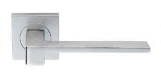 SZM370SC - Carlisle Brass Serozzetta 'Equi' Lever on Square Rose Satin Chrome