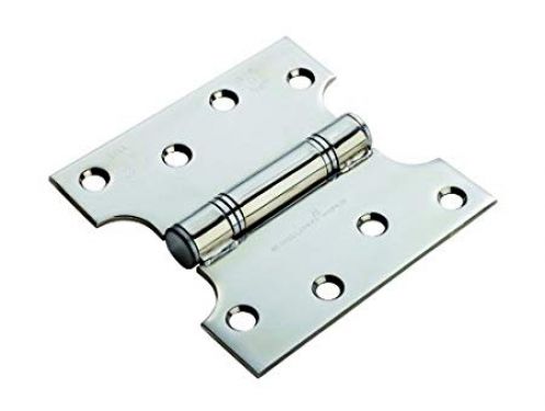 Click Here To Enlarge This Photo Of H2N1424SSS - Carlisle Brass Eurospec 102mm x 102mm x 3mm Parliament Hinges c/w Screws Satin Stainless Steel