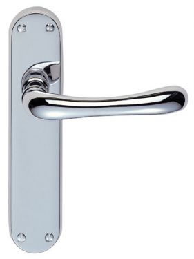 Click Here To Enlarge This Photo Of EL12CP - Carlisle Brass Manital 'Ibra' Latch Lever Handles Polished Chrome