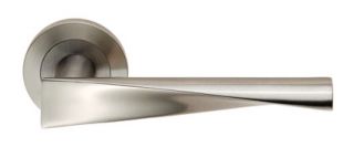 SWL1122SSS - Carlisle Brass Eurospec 'Brema' Designer Lever on Round Rose (G304) Satin Stainless Steel
