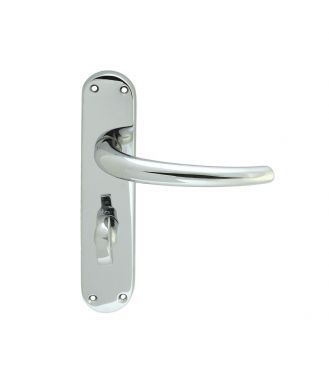 Click Here To Enlarge This Photo Of EL33CP - Carlisle Brass Manital 'Lilla' Bathroom Lever Handles Polished Chrome