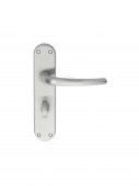EL33SC - Carlisle Brass Manital 'Lilla' Bathroom Lever Handles Satin Chrome