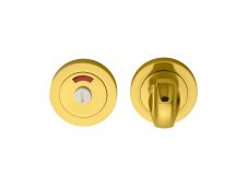 AQ11 - Carlisle Brass Manital Turn & Release with Indicator (Concealed Fix) Polished Brass
