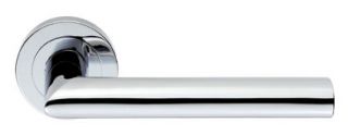 SZS060CP - Carlisle Brass Serozzetta Morado Lever on Round Rose Polished Chrome