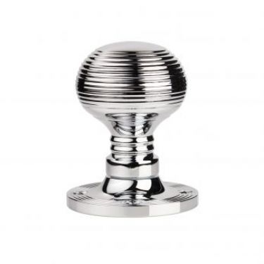 Click Here To Enlarge This Photo Of M1001CP - Carlisle Brass Manital Queen Anne Mortice Knob Set Polished Chrome