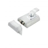 RCB8260PC - Carlisle Brass Eurospec Rim Cylinder Rollerball Nightlatch 60mm c/w Cylinder Polished Chrome