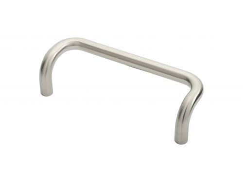 Click Here To Enlarge This Photo Of PAC1225SSS - Carlisle Brass Eurospec 225mm x 19mm Cranked Pull Handle (G316) Satin Stainless Steel