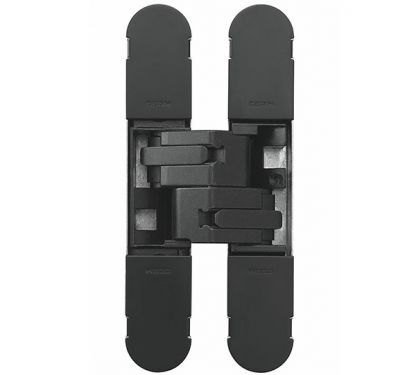 Click Here To Enlarge This Photo Of CI001230VNO00 - Carlisle Brass CEAM 1230 3D Concealed Hinge 130 x 30mm (Max 50kg per 2 hinges, 70kg per 3 hinges) Matt Black
