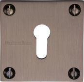 BAU1556-MB Heritage Brass Keyhole Escutcheon Matt Bronze Finish