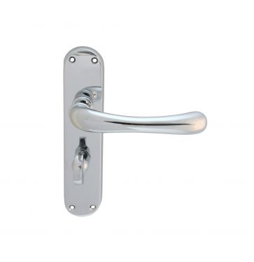 Click Here To Enlarge This Photo Of EL13CP - Carlisle Brass Manital 'Ibra' Bathroom Lever Handles Polished Chrome