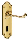 DL17PVD - Carlisle Brass 'Ashtead' Lever Lock Furniture PVD Stainless Brass